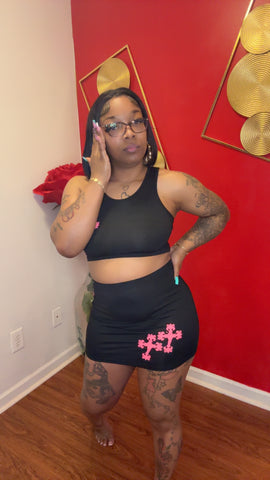 Kross Skirt Set
